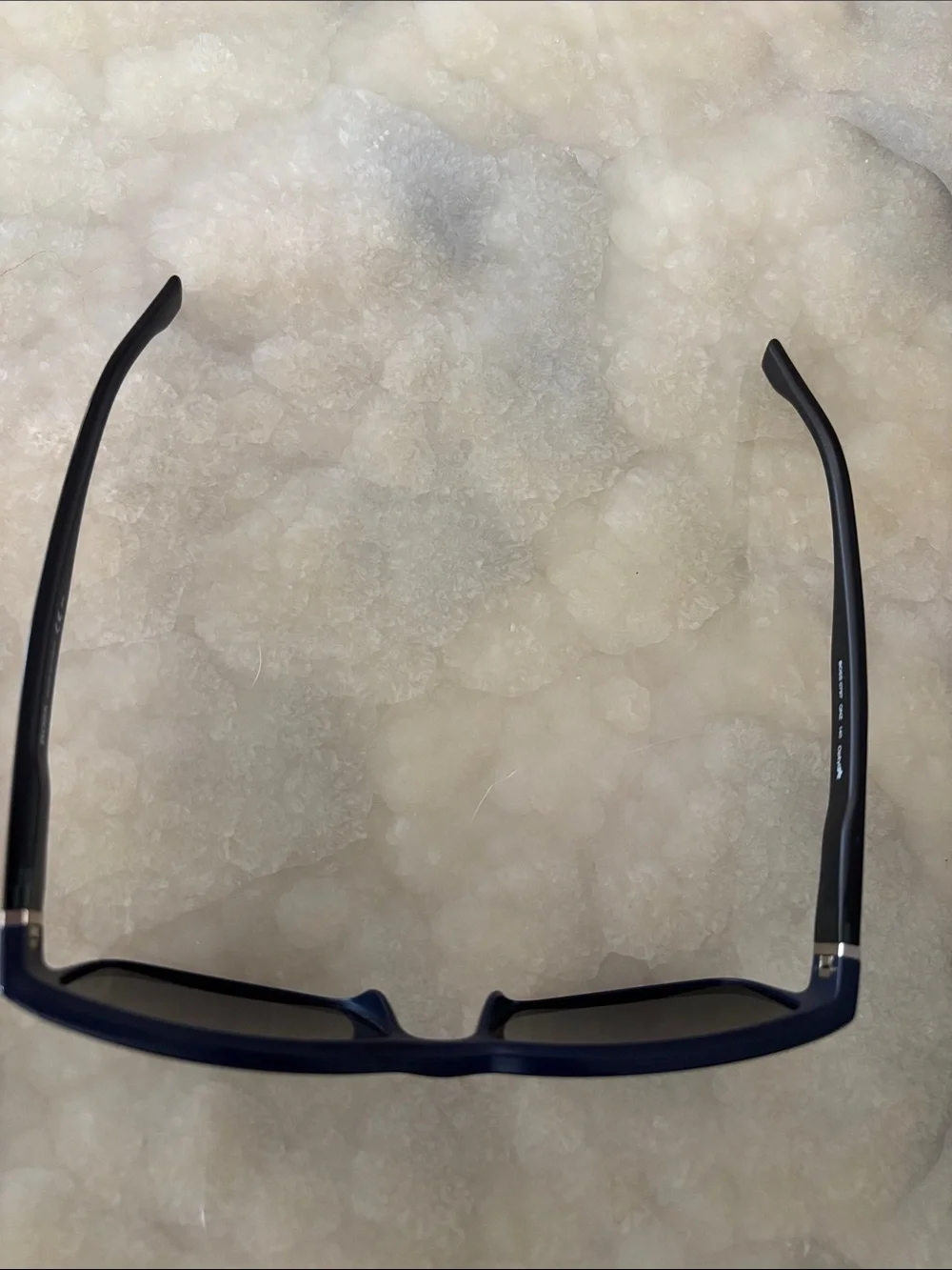 Hugo Boss Navy Blue Rectangular Men’s Sunglasses with Dark Lenses